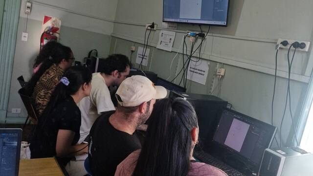 Clase de edición de video para redes sociales en el CFP 29°
